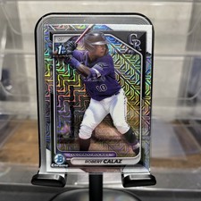 2024 Bowman - Chrome Prospects Robert Calaz #BCP-131 Mojo Refractor (RC)
