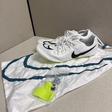 Nike Zoom Ja Fly 4 White Bright Spruce Track Spikes Men  s Size 9 DR2741-102 NEW