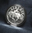 2022 American Liberty Silver Medal 1 oz. .999 Silver Proof w/ Box & COA