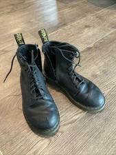 Dr Martens 1460 J Black Boots Size 1 Youth