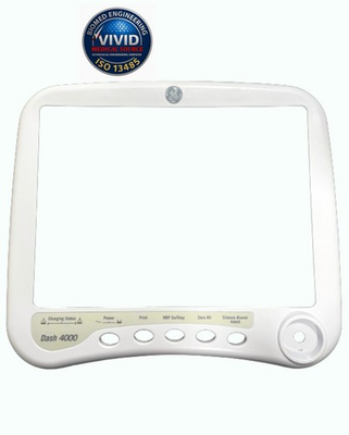 #ad GE Dash4000 Replacement Front Bezel Panel With Overlay 2002161 001 New 1 Yr War $65.00