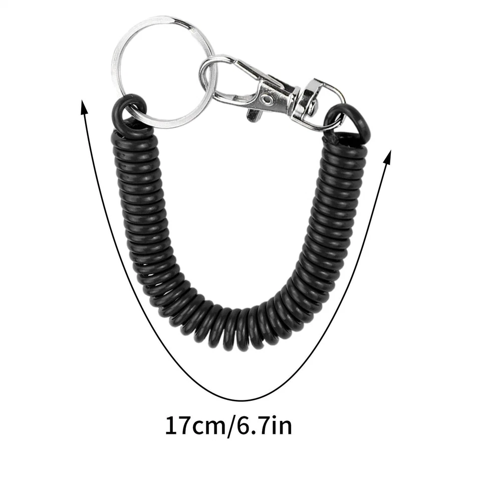 Катушечный шнурок с зажимом выдвижные пружины брелок катушка шнур брелок - Изображение 3 из 4