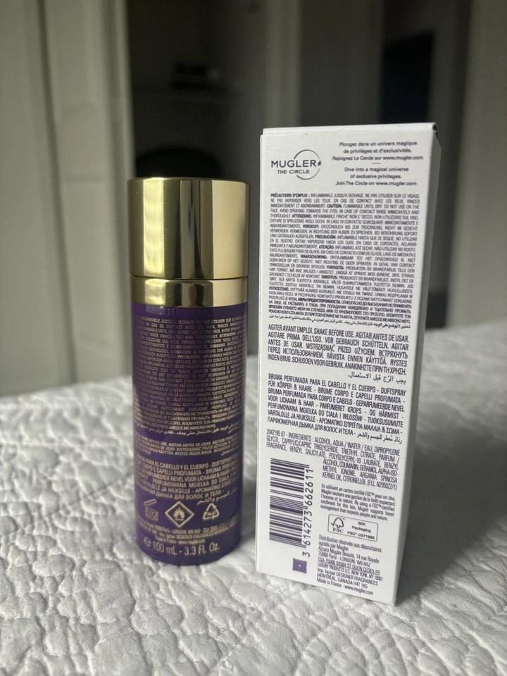 Bruma de fragancia corporal y cabello Mugler Alien 3,3 oz Foto 3 de 4