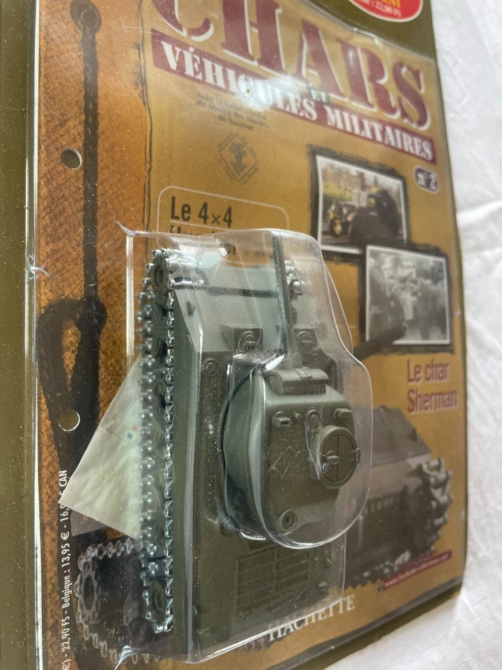 Solido 1/50, LE SCHERMAN  2e DB FASCICULE N2 CHARS - Photo 4/4