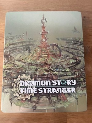 Digimon Story Time Stranger PS 5 Limited Edition Only Bonus Steel Book w/ USB