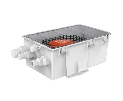SEAFLO Shower Sump Pump System Box Multi Inlet 12V DC 750GPH with 4-Year Warr...