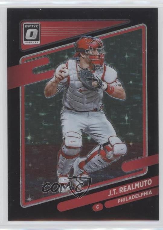 2021 Panini Donruss Optic Black Stars Prizm 52/149 JT Realmuto #161 0s1o