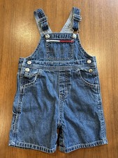 Tommy Hilfiger Overalls Toddler 18-24 Months Denim Bib