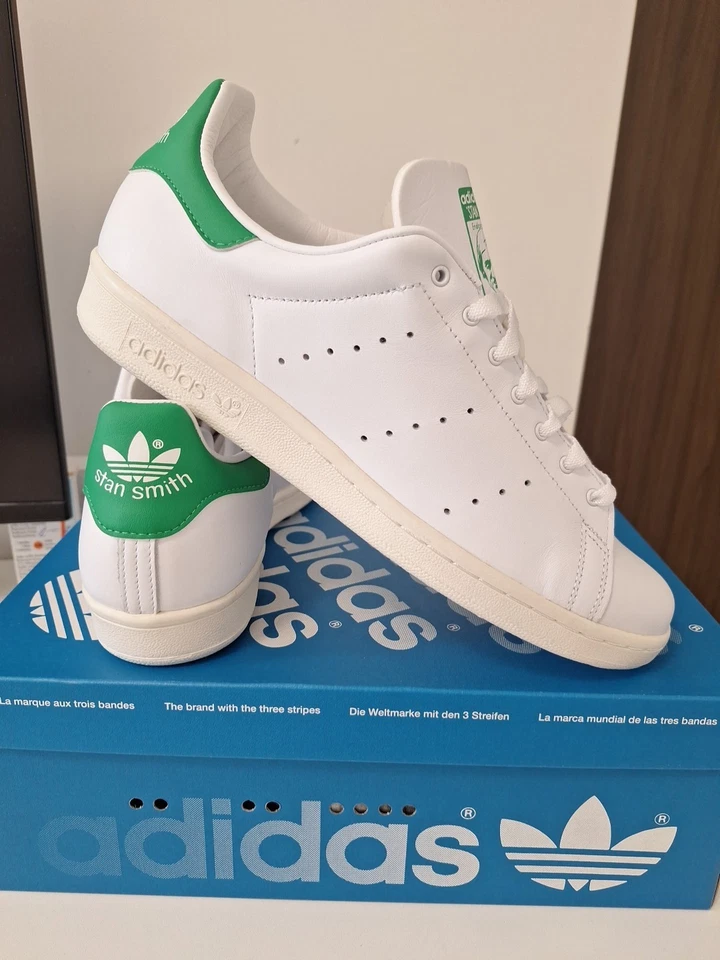 Adidas Stan Smith 80s OG Größe US12,5 FZ5597 Echtleder Edberg Lendl Nastase - Bild 3 von 4