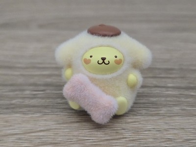 Hello Kitty & Friends 1.5'' POMPOMPURIN Fluffy Little Darling Series Moetch Bean