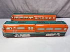 Vintage Wolverine Tin Litho Express Toy Train Engine w/ Bell & Observation  RW-1