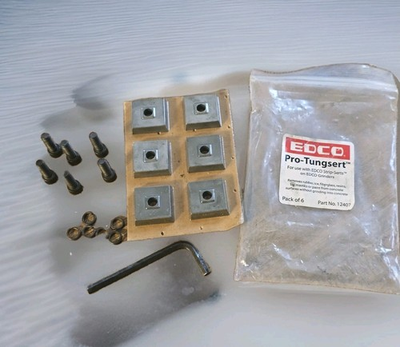 #ad EDCO Pro Tungsert 12407 Pack of 6 for Strip Serts Concrete Grinders NEW $185.00