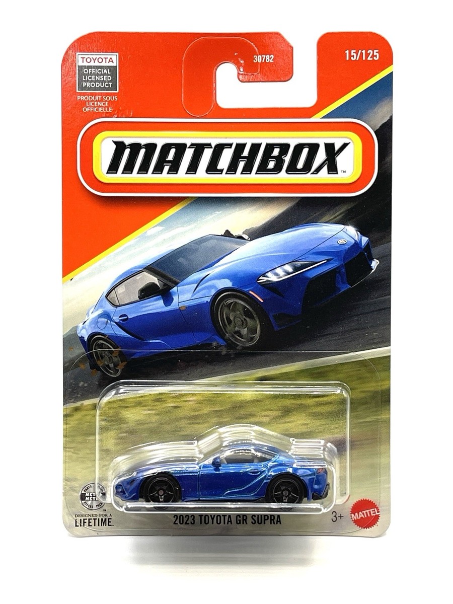 Matchbox 2023 Toyota GR Supra (blue) 15/125 | eBay