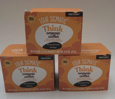 3 Four Sigmatic Focus Organic Mushroom Coffee with Lion's Mane 10 Packets