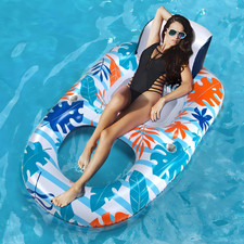 Inflatable Pool Floats Lounger Adult - Water Swimming Pool Float Lounge Raft for
