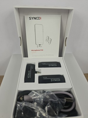 SYNCO P2XL P1/P2X Digital 2.4GHz Wireless Lavalier Microphone For iPhone