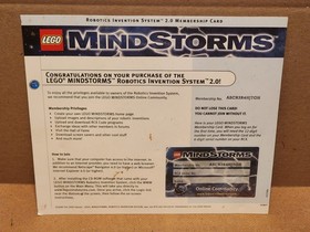 Vtg Lego Mindstorms Robotics Invention System 2.0 Model #3804 Build/Program/Run