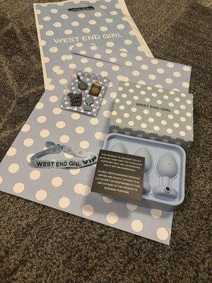 Lily Allen West End Girl tour unopened VIP merch package. Global shipping