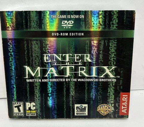 NEW Enter The Matrix PC DVD-ROM Game-Atari/Warner Bros-Sealed