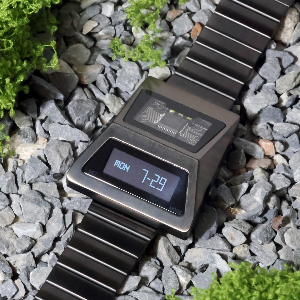 NEW】Cyber style, benlydesign S3000, Digital Watches for men, Back 