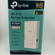 TP-Link AX3000 WiFi 6 Range Extender Internet Booster RE700X , Dual Band 9K