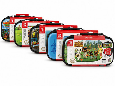 Nintendo Switch Game Traveler Deluxe Travel Case Tasche verschiedene Motive G70