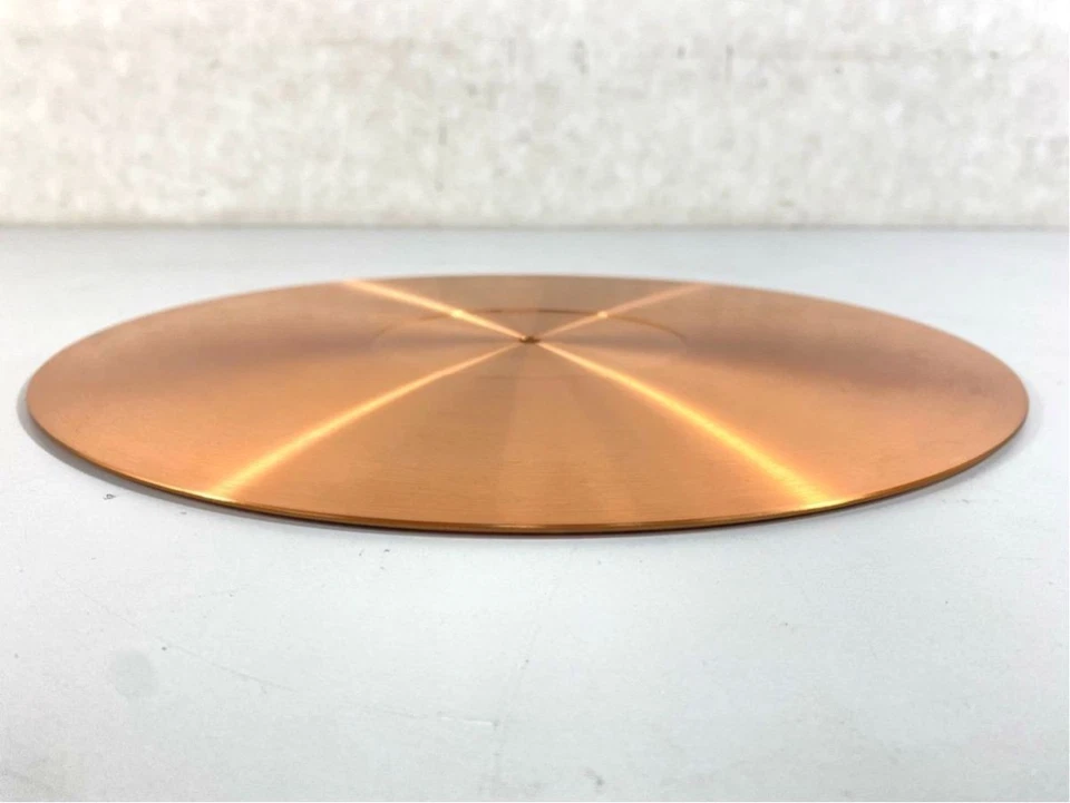 Tapis de platine en cuivre MICRO SEIKI CU-180 3 mm d'épaisseur 294 mm 1,6 kg - Photo 3/4