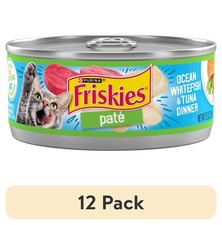 Ocean Whitefish Tuna Dinner Purina Pate Wet Cat Food 5.5 oz Can 12 Pack Case 4.00 per gallon