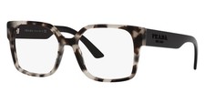 New Prada Women's Rectangular Eyeglasses PR10WV UAO1O1 Talc Tortoise 54mm