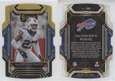 2021 Panini Select Club Level Black & Gold Prizm Die-Cut Tre'Davious White #206
