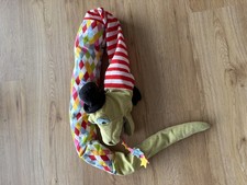 IKEA | Schlange | KLAPPAR | CIRKUS | Ganzkörper-Handpuppe | 130 cm | bunt grün  