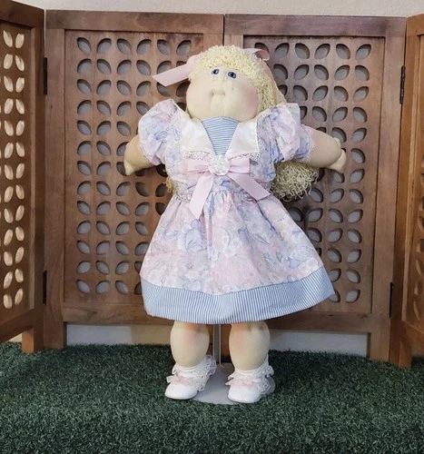 Cabbage Patch Kids JC Penney Vanessa Yasmin Doll Blonde Curly Hair 1992