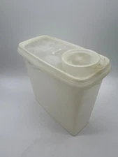 Vintage Tupperware #469 Cereal Keeper 13 Cup Storage Container Sheer w/Pour Lid