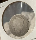 1892 Barber Quarter Coin