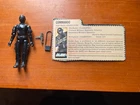 Vintage GI Joe 1982 Snake Eyes Straight Arm Complete w/File Card Excellent