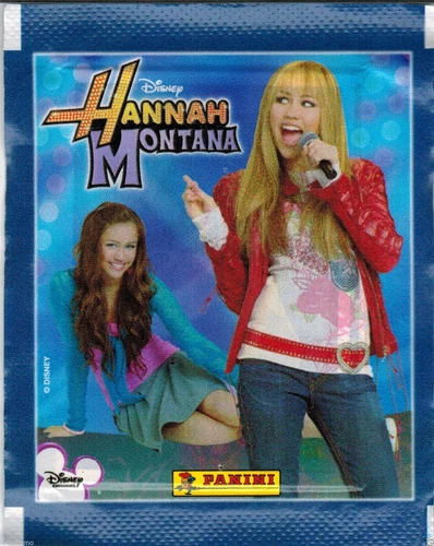Italy 2008 Panini Disney Hannah Montana Sticker Pack
