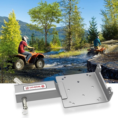 Universal 2" Receiver Trailer Hitch Winch Mount Plate ,Winch Mounting Bracket,Wi - Picture 7 of 7