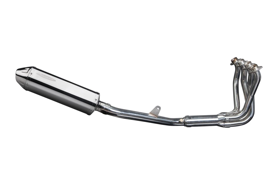 Honda CBR1100XX Blackbird 96-09 полный выпуск 4-1 13 дюймов треховальный глушитель из нержавеющей стали - Изображение 2 из 4