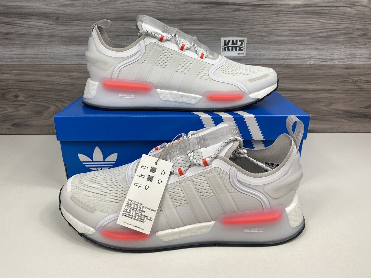 NEW Men's Adidas NMD_V3 Cloud White Red Black (GX2089) Multi NEW Men's Adidas NMD_V3 Cloud White Red Black (GX2089) Multi