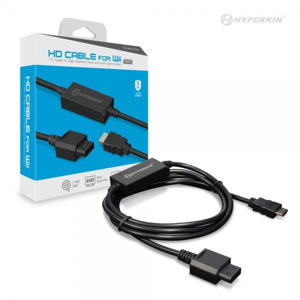 New HDMI HD AV Cable for Nintendo Wii (Hyperkin)