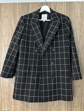 Joie Oversized Black Blazer Size Uk4