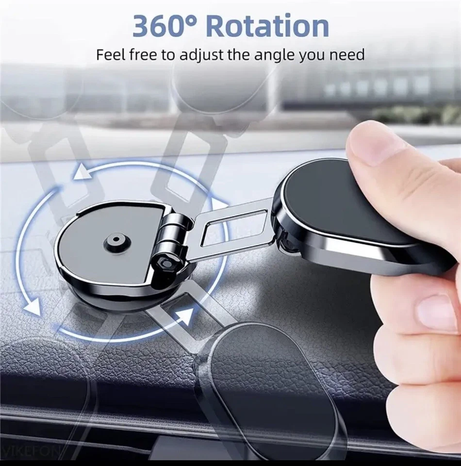 Soporte Sostenedor Magnetico De Telefono Celular Para Carro Auto Coche Universal - Изображение 2 из 2