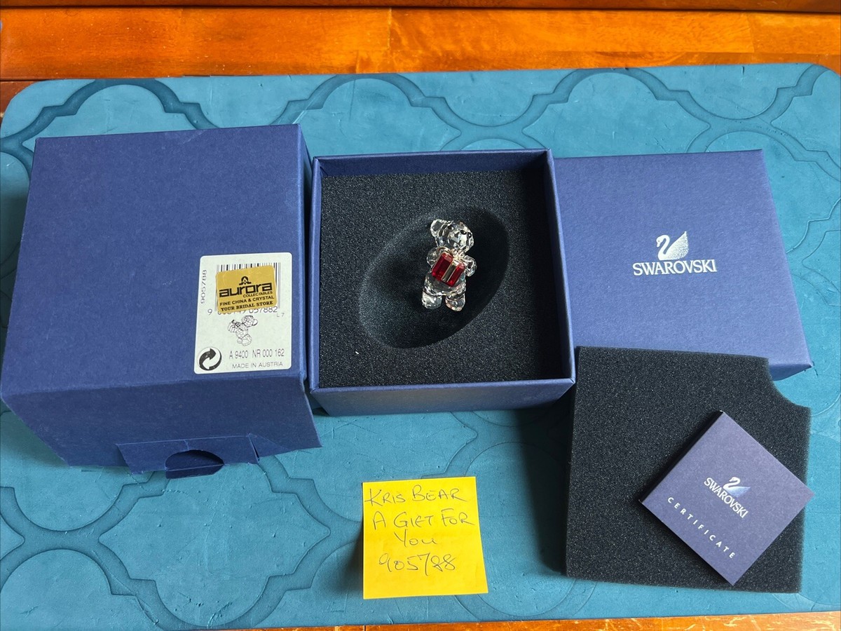 Swarovski Kris Bear A Gift for You 905788 Mint in box. | eBay