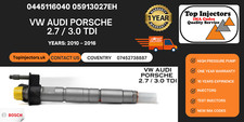 Injektor Neu Bosch VW Audi 3,0 TDI 059130277CC 059130277EH 0445116040 0986435422