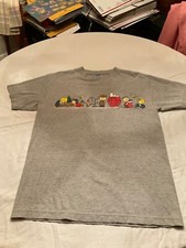Peanuts Charlie Brown and friends seasonal Christmas T-shirt Medium