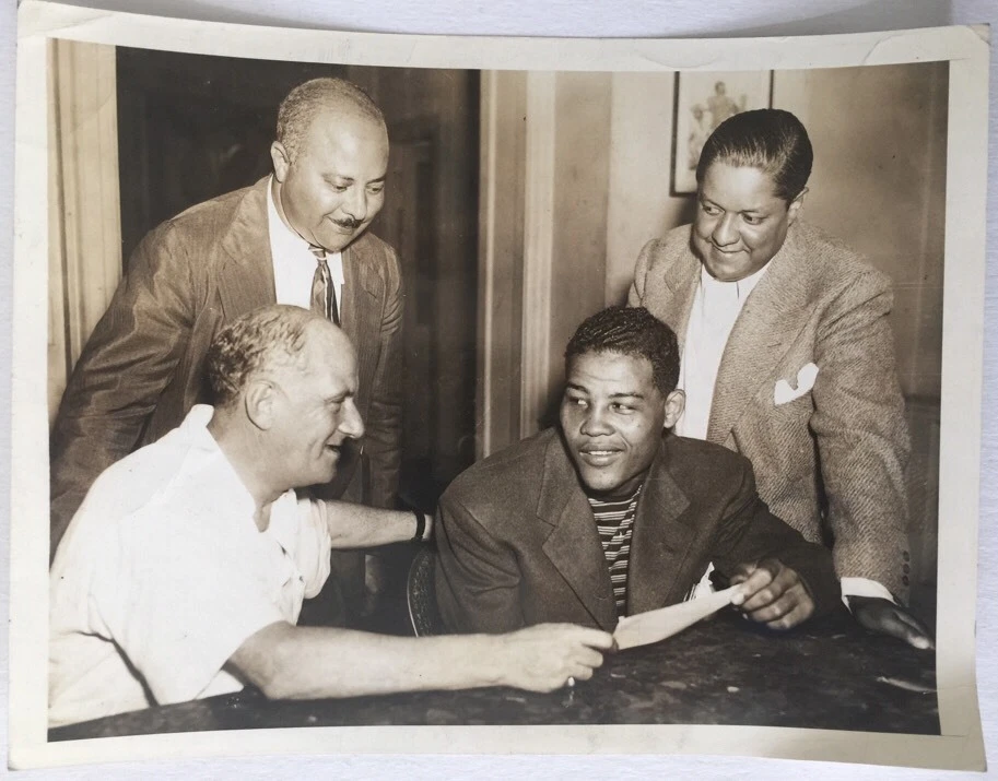 1939 Joe Louis Type 1 Press Photo - 画像1/2