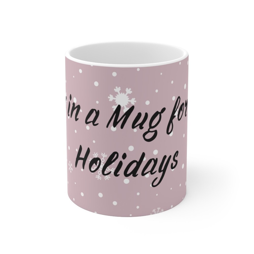 Ceramic mug, hug in a mug, office mug, coffee mug, christmas mug, holiday mug