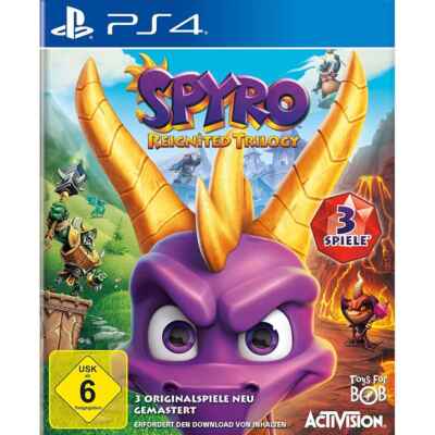 Spyro 1 2 3 Reignited Trilogy Sony PS4 Spiele Trilogie Komplett Deutsch NEU&OVP