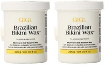 Pack of 2 Gigi Brazilian Microwave Wax 8 oz
