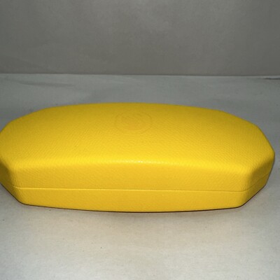 SWAROVSKI Sunglasses Eyeglasses Yellow Hard Case SWAN. Case  display picture 3